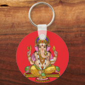 Lord Ganesha-sleutelhanger Sleutelhanger (Voorkant)