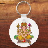 Lord Ganesha-sleutelhanger Sleutelhanger (Voorkant)