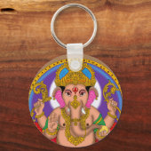 Lord Ganesha-sleutelhanger Sleutelhanger (Voorkant)