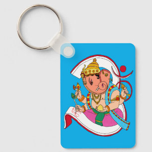 Lord Ganesha-sleutelhanger Sleutelhanger