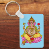 Lord Ganesha-sleutelhanger Sleutelhanger (Voorkant)