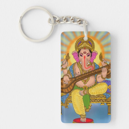Lord Ganesha-sleutelhanger Sleutelhanger (Voorkant)