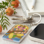 Lord Ganesha-sleutelhanger Sleutelhanger (Voorkant Rechts)