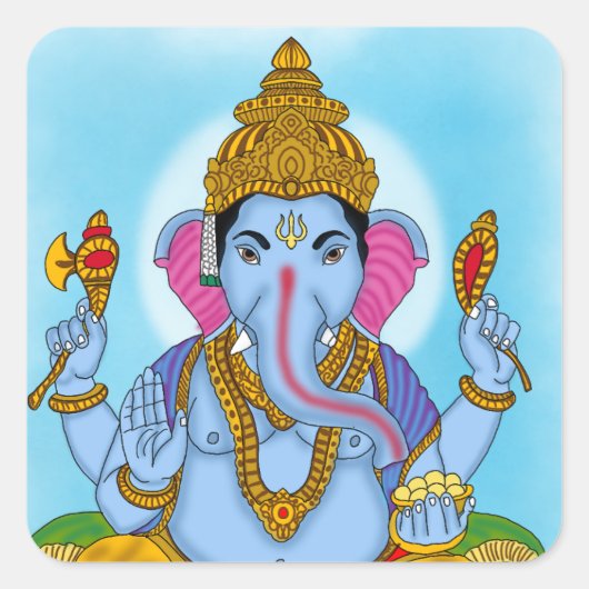 Lord Ganesha Sticker (Voorkant)