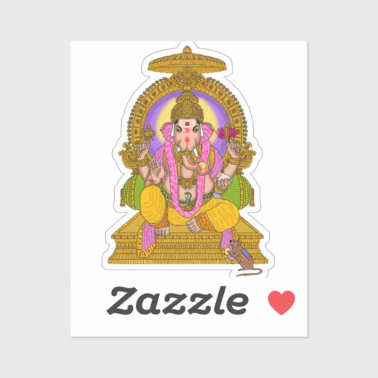 Lord Ganesha Sticker (Vel)
