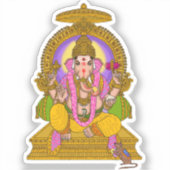 Lord Ganesha Sticker (Voorkant)