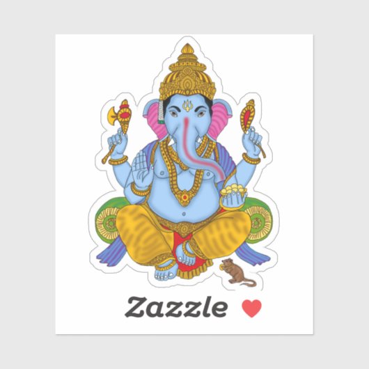 Lord Ganesha Sticker (Vel)