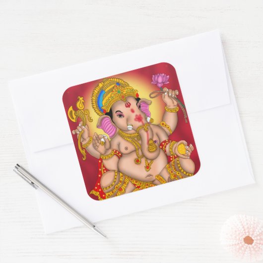 Lord Ganesha Sticker (Envelop)