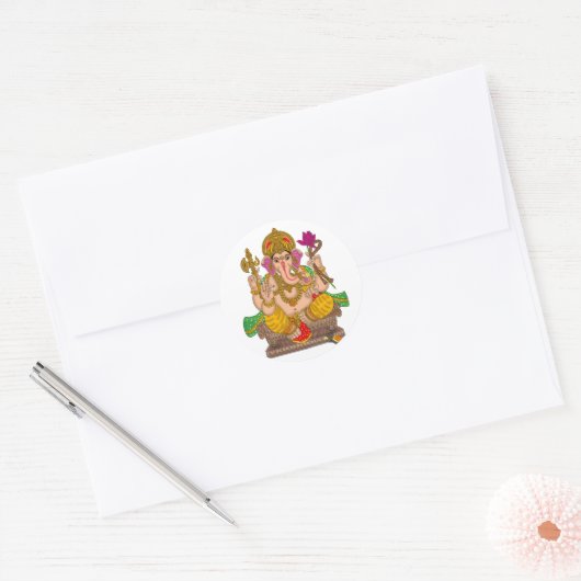 Lord Ganesha Sticker (Envelop)