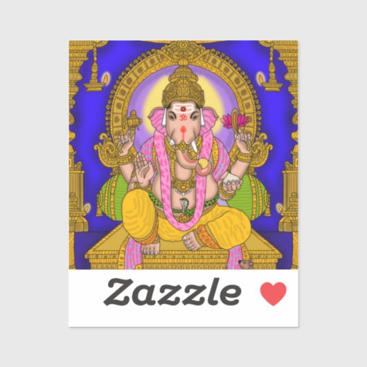 Lord Ganesha Sticker (Vel)