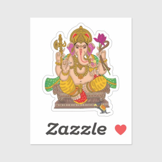 Lord Ganesha-sticker Sticker (Vel)