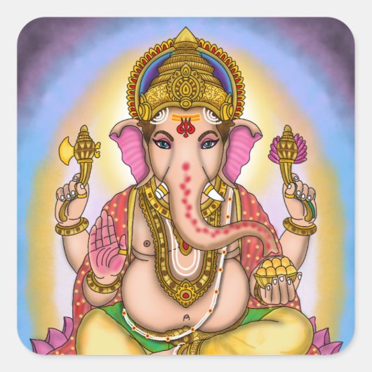Lord Ganesha Stickers (Voorkant)