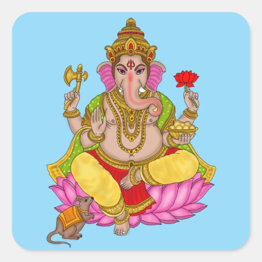 Lord Ganesha Stickers (Voorkant)