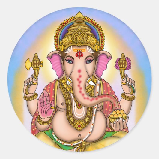 Lord Ganesha Stickers (Voorkant)
