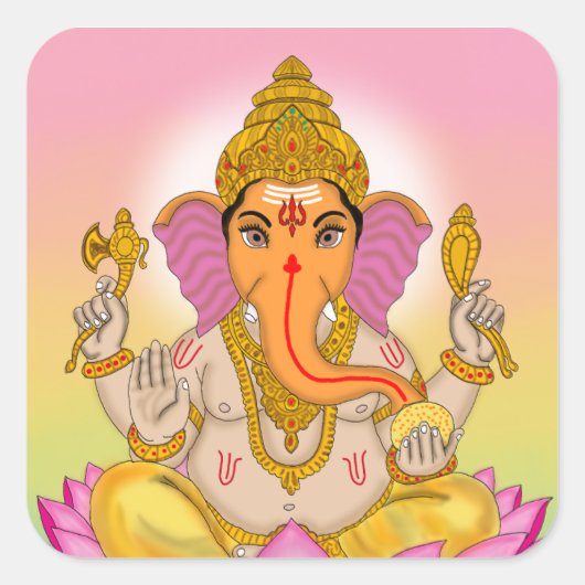 Lord Ganesha Stickers (Voorkant)