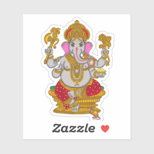 Lord Ganesha Stickers (Vel)