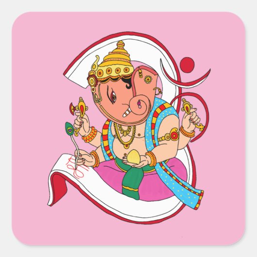 Lord Ganesha Stickers (Voorkant)