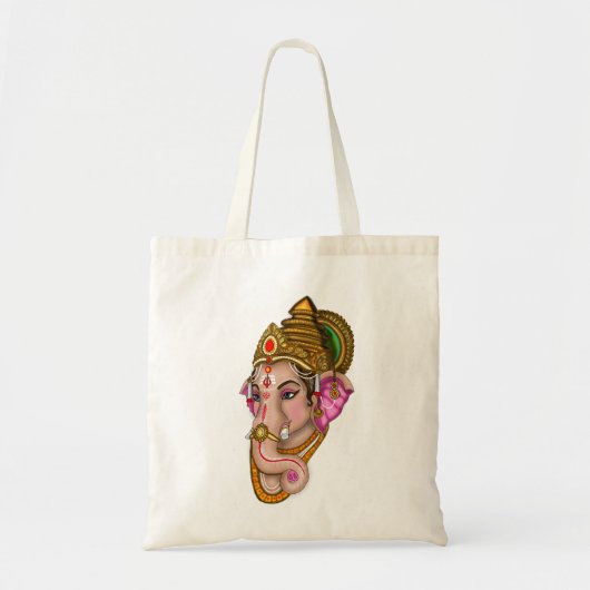 Lord Ganesha-tas Tote Bag (Voorkant)