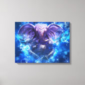 Lord Ganesha uitgerekt canvas Afdruk (Voorkant)