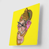 Lord Ganesha wandklok (Hoek)
