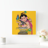 Lord Ganesha wandklok (Huis)