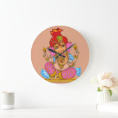 Lord Ganesha wandklok (Huis)