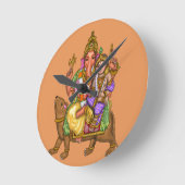 Lord Ganesha wandklok (Hoek)