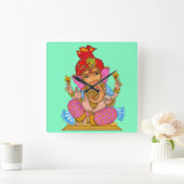Lord Ganesha wandklok (Huis)