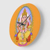 Lord Ganesha wandklok (Hoek)