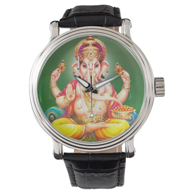 Lord Ganesha Watch Horloge (Voorkant)