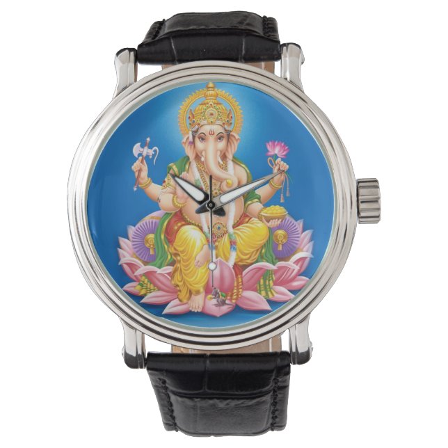 Lord Ganesha Watch Horloge (Voorkant)