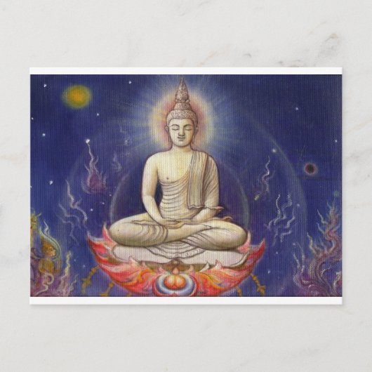 Lord Gautama Buddha Briefkaart (Voorkant)