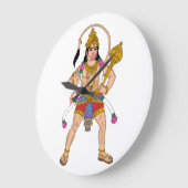 Lord Hanuman Clock Grote Klok (Hoek)
