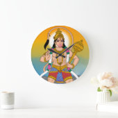 Lord Hanuman Clock Grote Klok (Huis)