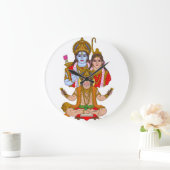 Lord Hanuman Clock Grote Klok (Huis)