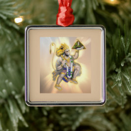 Lord Hanuman Divine Light Metalen Ornament