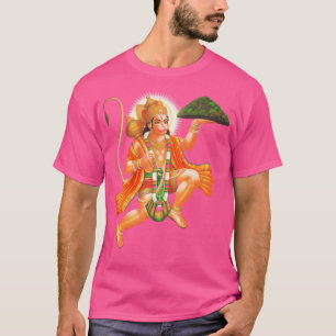 Lord Hanuman draagt Sanjivani berg actief T-shirt