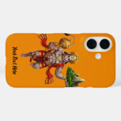 Lord Hanuman Flying Lifting Mountain Case-Mate iPhone Case (Achterkant (horizontaal))