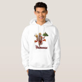 Lord Hanuman Flying Lifting Mountain Hoodie (Voorkant volledig)