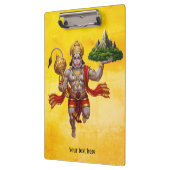 Lord Hanuman Flying Lifting Mountain Klembord (Links)