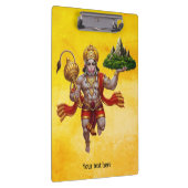 Lord Hanuman Flying Lifting Mountain Klembord (Rechts)