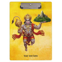 Lord Hanuman Flying Lifting Mountain Klembord
