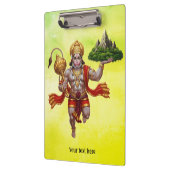 Lord Hanuman Flying Lifting Mountain Klembord (Links)