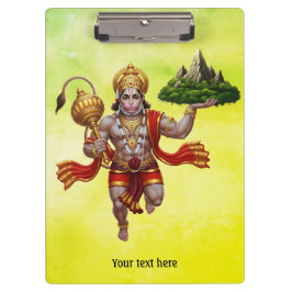 Lord Hanuman Flying Lifting Mountain Klembord