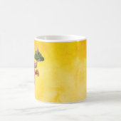 Lord Hanuman Flying Lifting Mountain Koffiemok (Center)