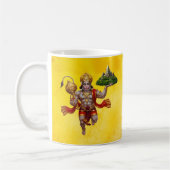 Lord Hanuman Flying Lifting Mountain Koffiemok (Links)