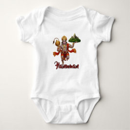 Lord Hanuman Flying Lifting Mountain Romper