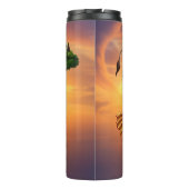 Lord Hanuman Flying Lifting Mountain Thermosbeker (Achterkant)