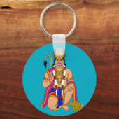 Lord Hanuman Keychain (Voorkant)