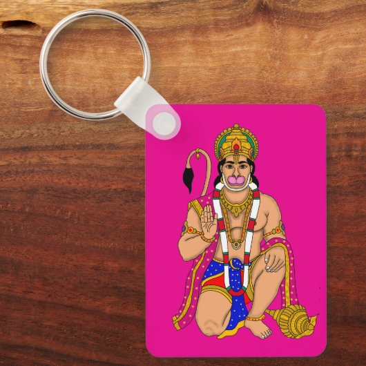 Lord Hanuman Keychain (Voorkant)